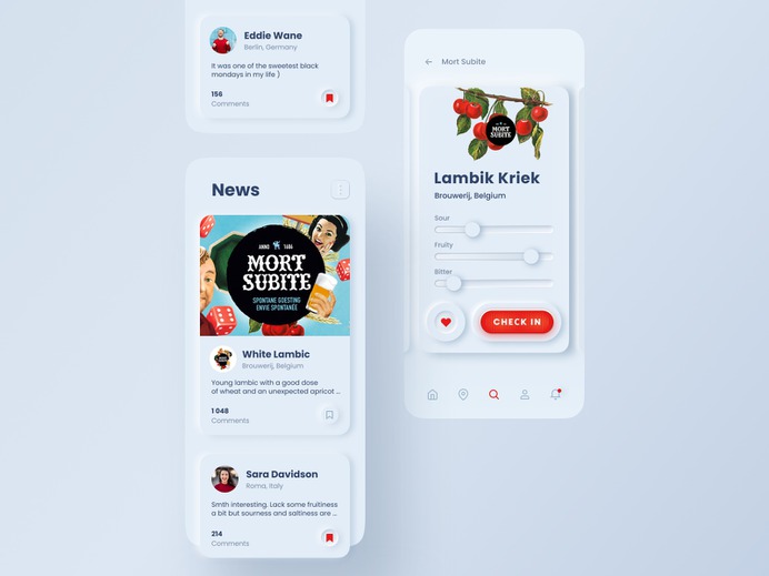 UNTAPPD APP REDESIGN BY LENA STARODUB