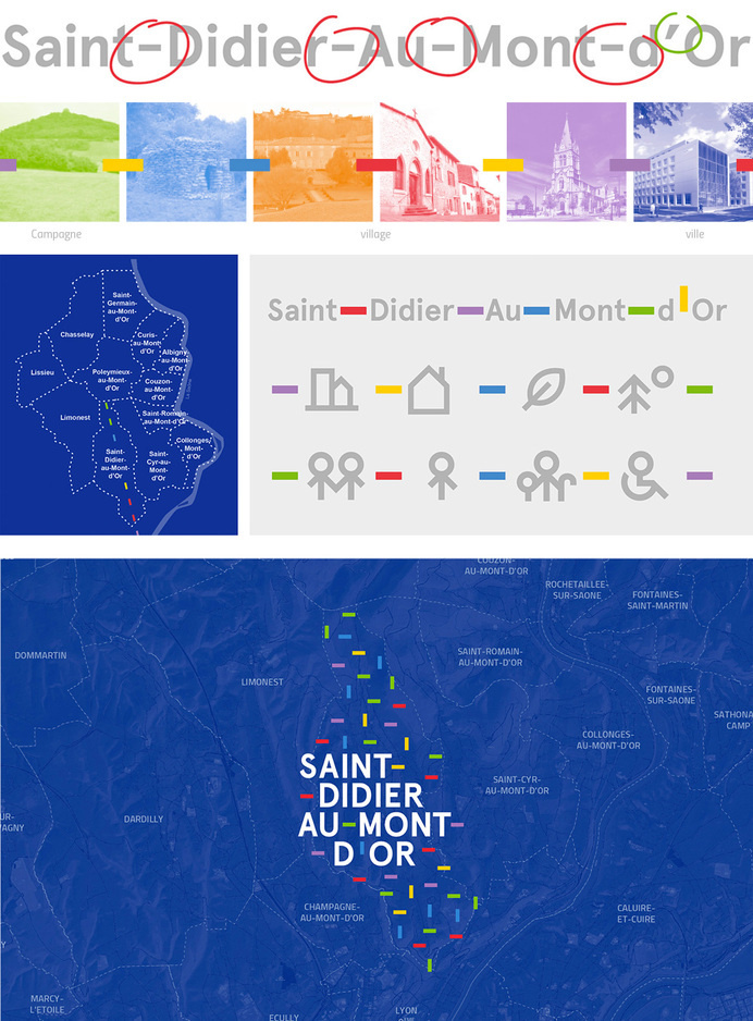 Saint-Didier-au-Mont-d'Or #logo #identiy