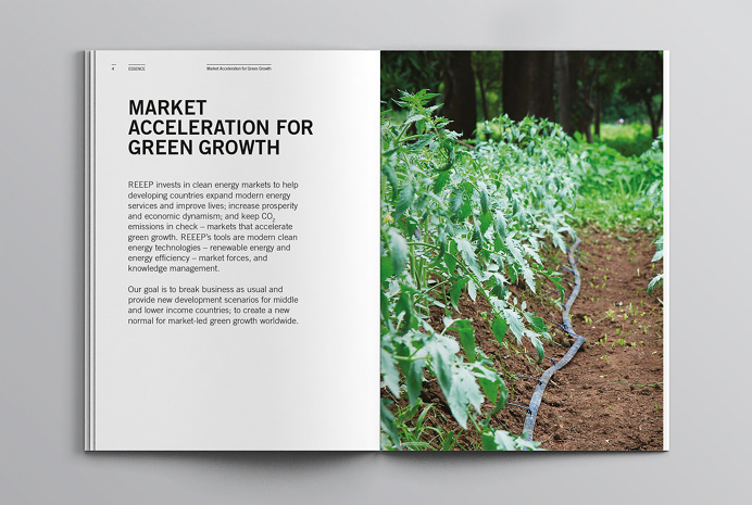 REEEP Annual Report on Behance