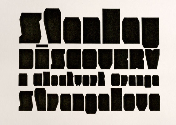 NONPAREILLE / NONESUCH TYPEFACES / TYPE FOUNDRY - Monolith