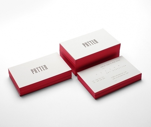 lovely-stationery-patten1.jpg 658×555 pixels #emboss #stamp #business #card #design #graphic #identity