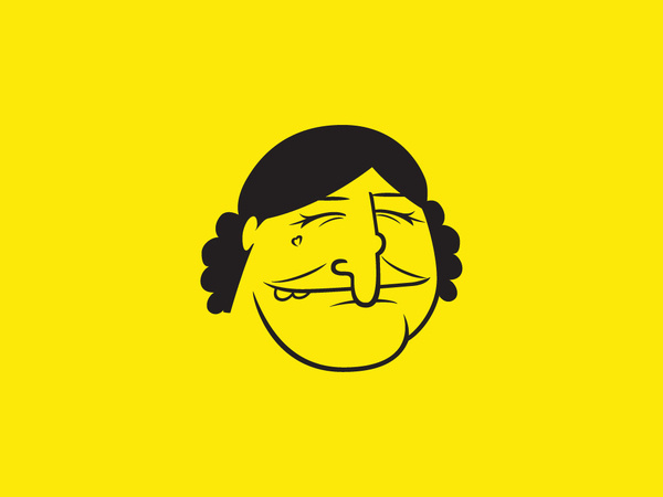 La Doña, by Jorge Cisterna Avendaño #inspiration #creative #woman #yellow #design #graphic #illustration