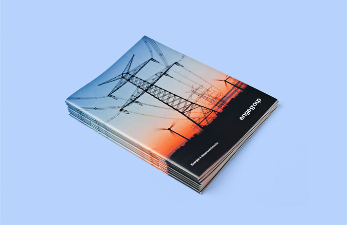 Engegroup by Inplicito #brand #brand design #print
