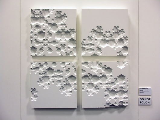 Designed Objects: Generative Fabrication (exhibition) #generative #fabbing #lasch #aranda #cnc