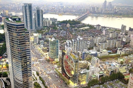 File:View of Han River in Seoul from the World Trade Center.jpg - Wikipedia, the free encyclopedia #korea #center #world #seoul #han #trade #river