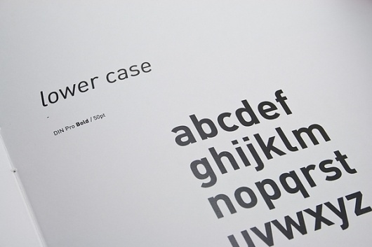 Tribute to Typeface - DIN on the Behance Network #lee #wonchan #publication #rmit #melbourne #minimal #typeface #minimalist #din #typography