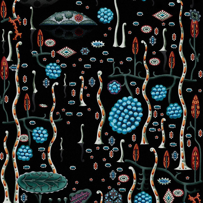 Magical Textile Patterns by Klaus Haapaniemi - InteriorZine