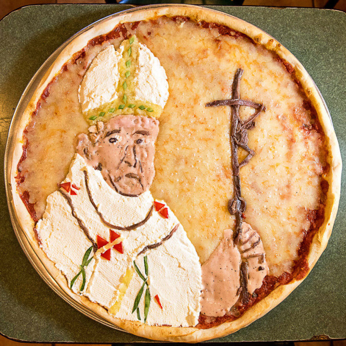 #pizza #pope