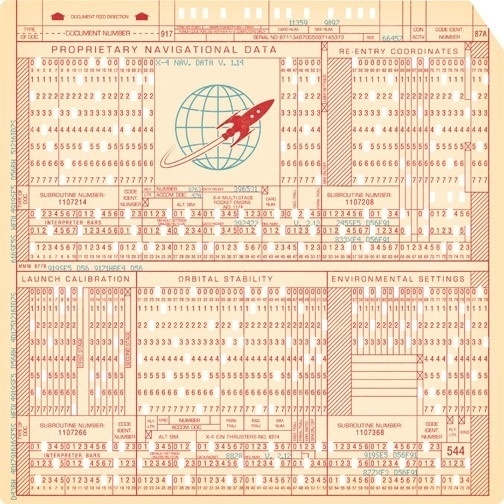 Docking Maneuver Die Cut 12X12 Rocket Age Collection Paper by October Afternoon - Two Peas in a Bucket #rocket