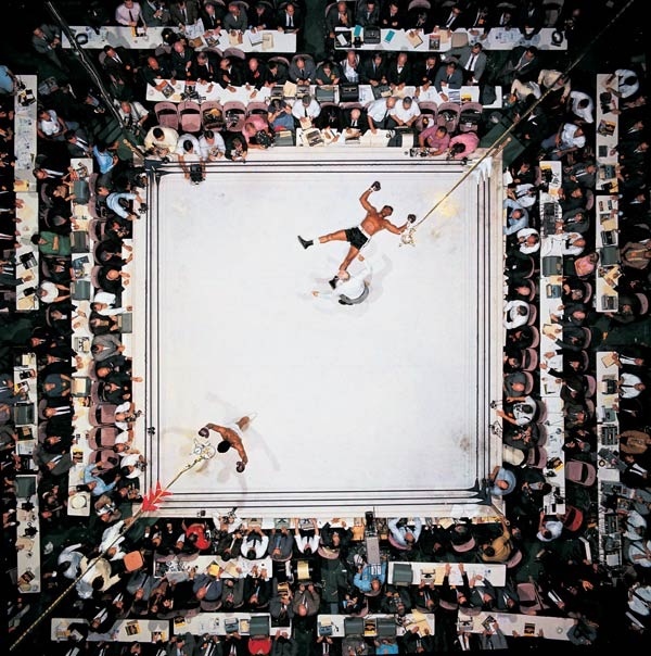 Muhammad Ali #MuhammadAli #boxing #birdseyeview #ali