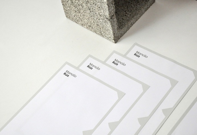 Rúa Architecture - Mindsparkle Mag Barceló Estudio designed the Brand identity Rúa Architecture studio. A strong, professional and very versatile corporate identity. #logo #packaging #identity #branding #design #color #photography #graphic #design #gallery #blog #project #mindsparkle #mag #beautiful #portfolio #designer