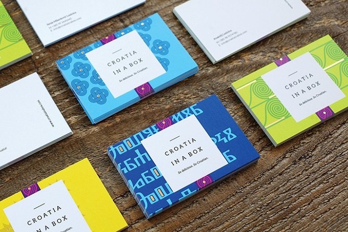 Croatia in a Box #packaging #typography