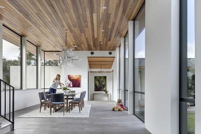 Bracketed Space House, Texas / Matt Fajkus Architecture