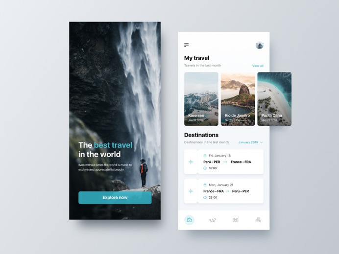 Travel World App by Angel Villanueva