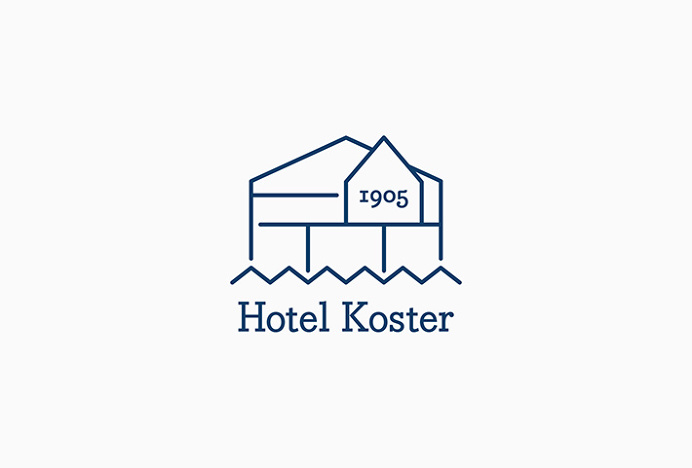 Hotel Koster by Bedow #logo #illustration #mark