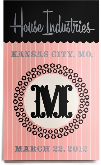 House Industries - Blog #lettering #house #retro #stripe #industries #type #typography