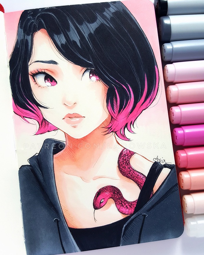 Snake by Ladowska