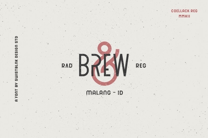 Coellack Typeface