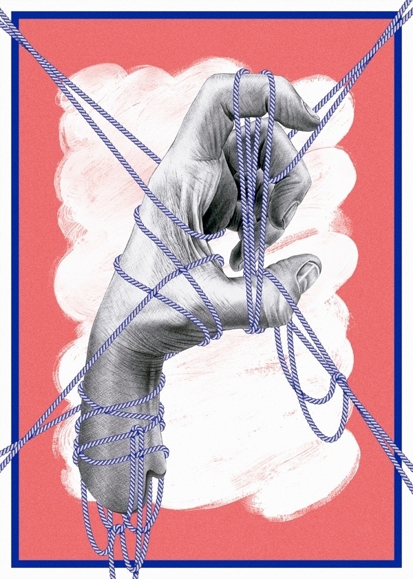 Re_Type: C Exhibition - www.vicentegarciamorillo.com #illustration #vector #pencil #sketch