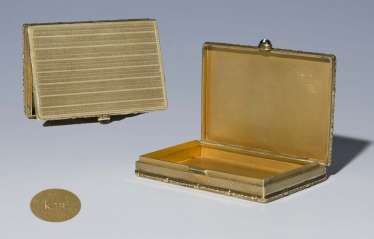 Gold-Tabatiere