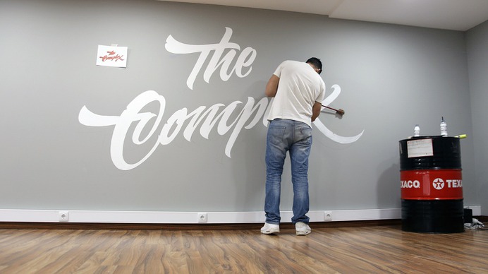 "The Complex - work in progress by Bruno do Nascimento aka Mr.DarkSide #thecomplex #customlettering #script #portugal #type #design #goodtype #typegang #lettering #typespire #typespot #showusyourtype #bftype #typedrawn #TYxCA #greattype #typespot #graphicdesign #simplycooldesign #script #graphicdesign #typeworship #letteringonsunday #50words #Typeriot #typetopia #typematters #calligritype #typeverything #thedailytype #typeyeah #streetart #mural #muralpainting #wallpainting #muralism #barbershop