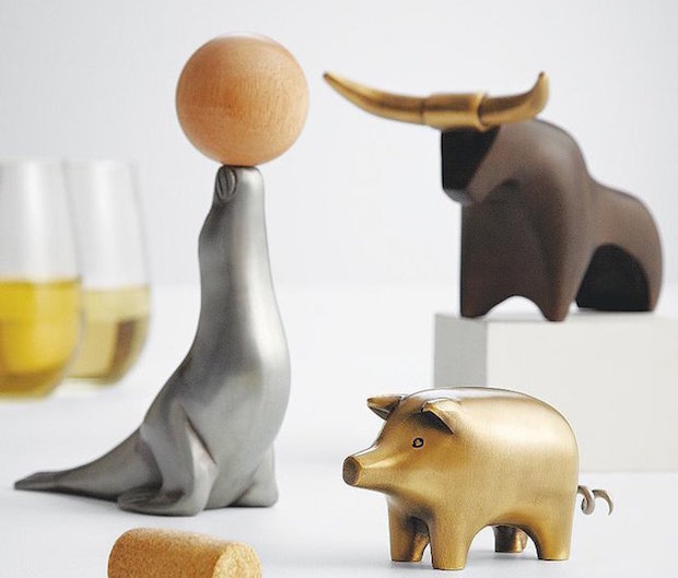 Whimsy Animal Wine Opener #tech #flow #gadget #gift #ideas #cool