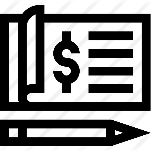 See more icon inspiration related to business and finance, dollar symbol, payment, checked, bank, check, pen and money on Flaticon.