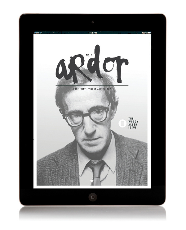// ARTS CULTURE MAGAZINE #epublication #ipad #drawn #type #hand
