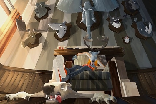 Looks like good Meet Buck Animation by TeamCerf #buck #illustration #film #painterly #funny