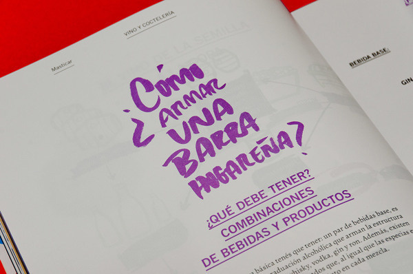 Feria Masticar - The book / El libro on Behance #type