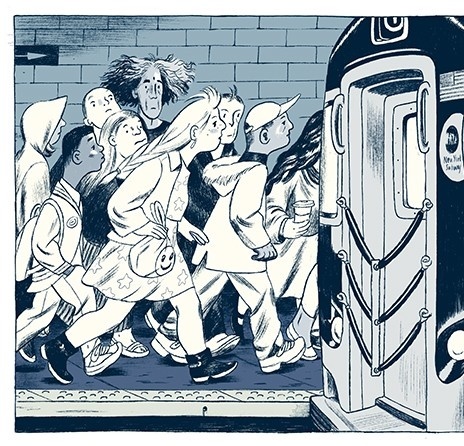 #JILLIAN #TAMAKI : NYC Subway Poster