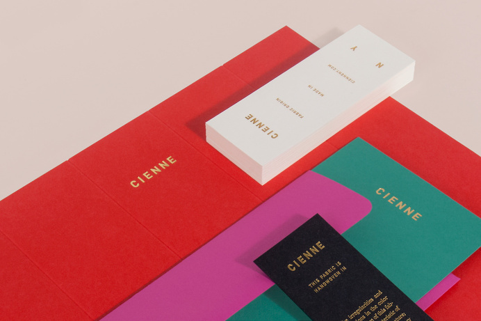 Brand Identity for Cienne by Lotta Nieminen "Cienne is a New York-based women's ready-to-wear collection. The brand is socially and envi
