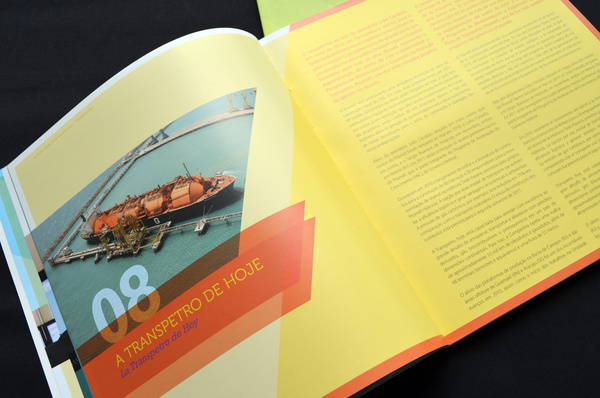 Annual Report TRANSPETRO 2010/2011 on the Behance Network #fresh #design #layout #editorial #typography