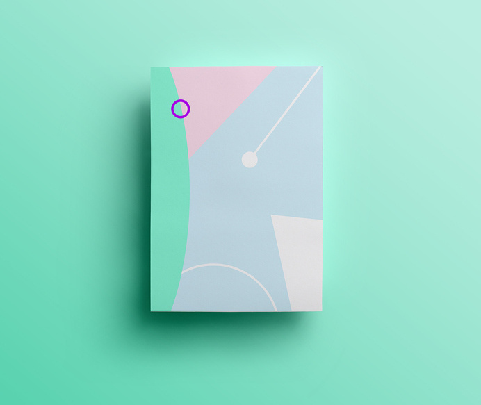 A Geo A day by Isabella ConticelloGeometry a day is a personal project by Isabella Conticello, a 26 year old graphic designer and illustrato #geometry #design #shapes #graphic #green