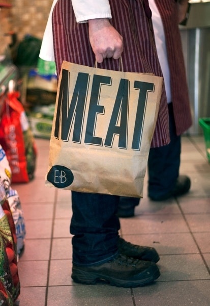Ennis Butchers | Aad #branding #print #design #retail #bag