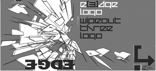 edge-wip3out.jpg (JPEG Image, 605 × 278 pixels) #republic #wip3out #designers #monotone #gaming #minimal