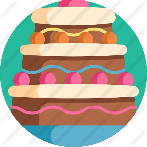 See more icon inspiration related to food and restaurant, birthday cake, candles, bakery, cakes, birthday, cake and food on Flaticon.