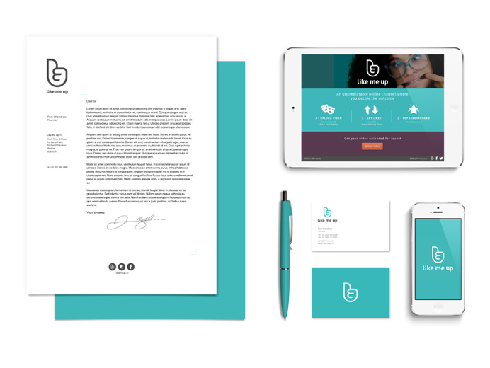 Like Me Up by The Like Minded #identity #branding #social