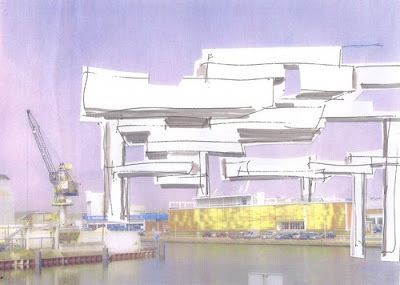 Yona Friedman - Ville spatiale, the Spatial City #urban