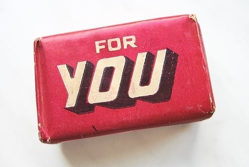 Vintage Polish packaging #soap #vintaqe #typography
