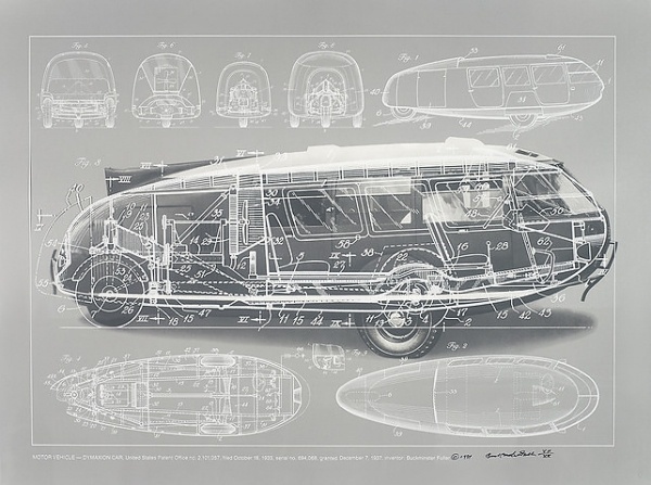 4 | How Bucky Fuller Presaged The Bay Area's Design Boom | Co.Design: business + innovation + design #bucky #illustration #fuller
