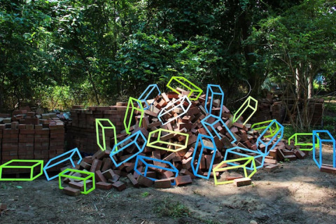 Aakash Nihalani | PICDIT #design #tape #art