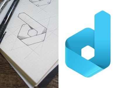 Desain logo merek #branding