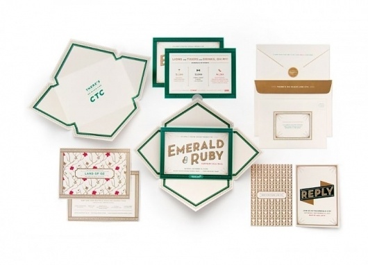 Emerald & Ruby « Below The Clouds #of #wizard #oz #invitation