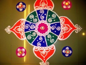 Diwali special rangoli desigs
