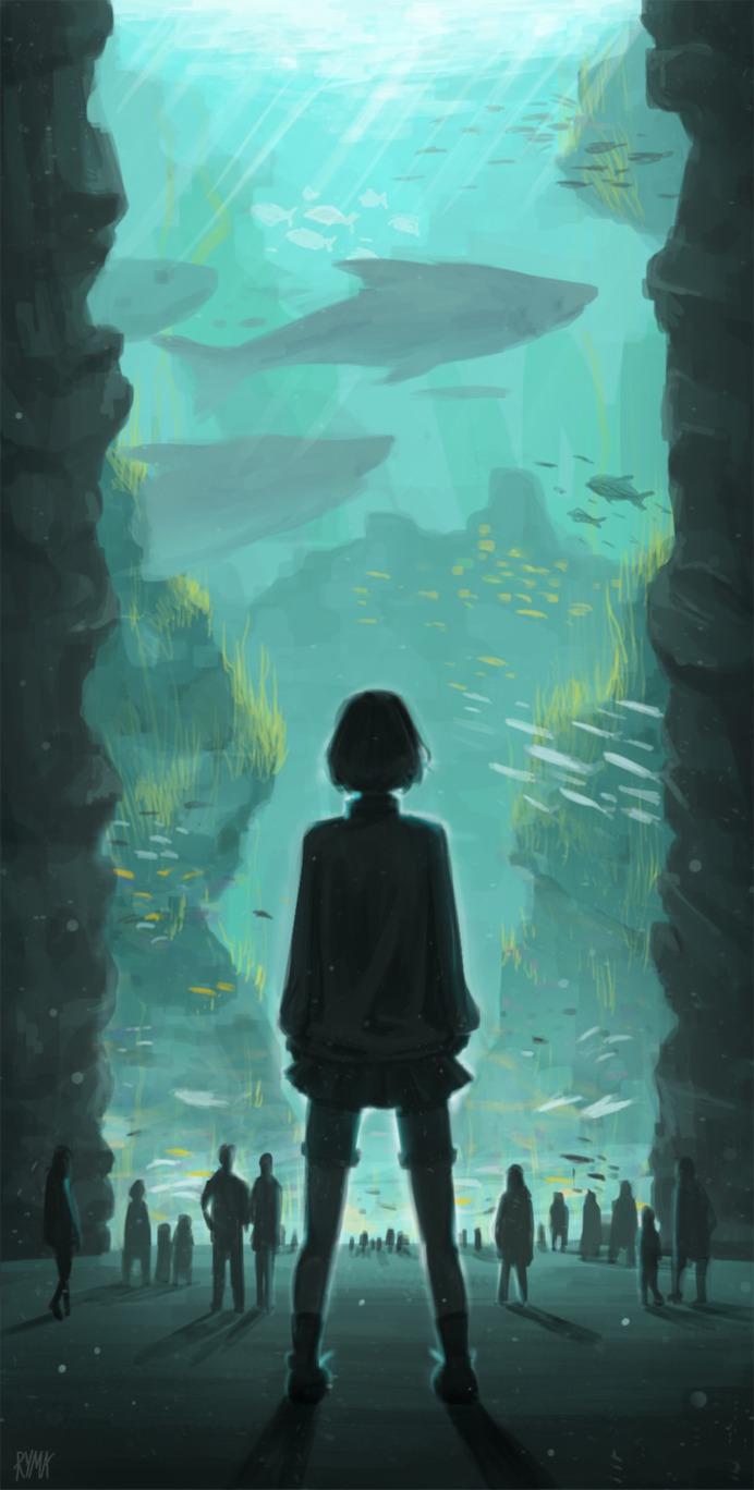 Aquarium Dream by xstarrylightx