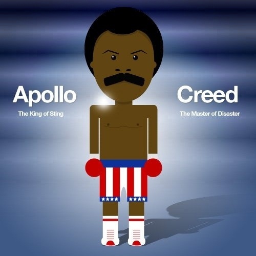 My Photos - Wall Photos #illustration #apollo #creed #rocky