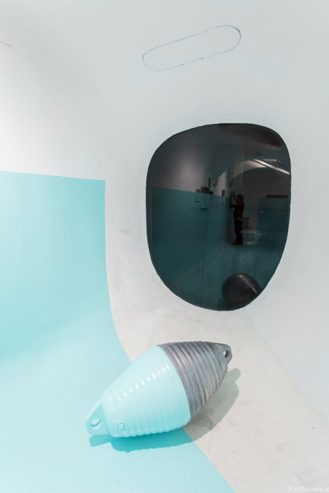 'Antivegetativa' by Davide D'Elia | PICDIT #design #paint #painting #art #blue