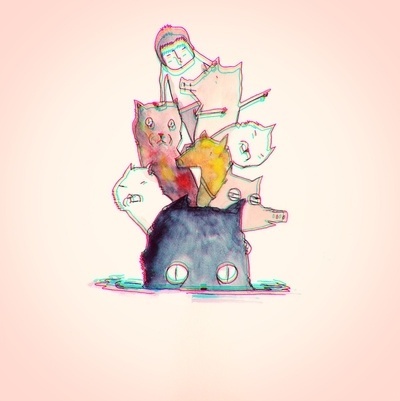 Hide & Seek Art Print by Calvin Wu | Society6 #doodle #seek #print #hide #illustration #drawn