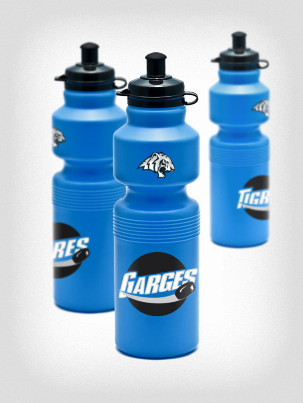Tigres de garges roller hockey team #bottle